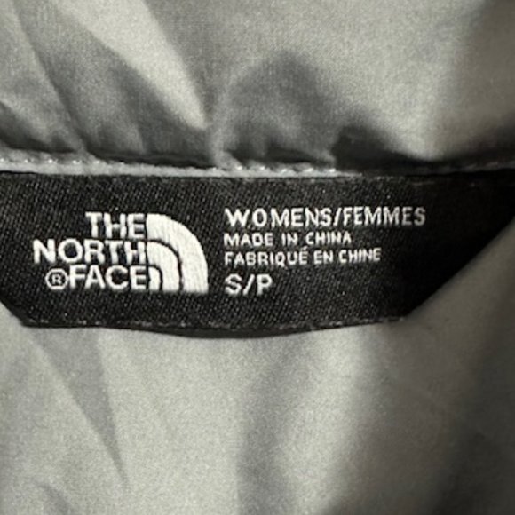 Women's The North Face Quilted Insulated Lightweight Puffer Jacket Grey SMALL - Picture 7 of 17